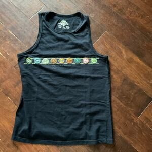 Dark Navy Blue Beer Pop Top Dark NavyGraphic Tee - Sz M